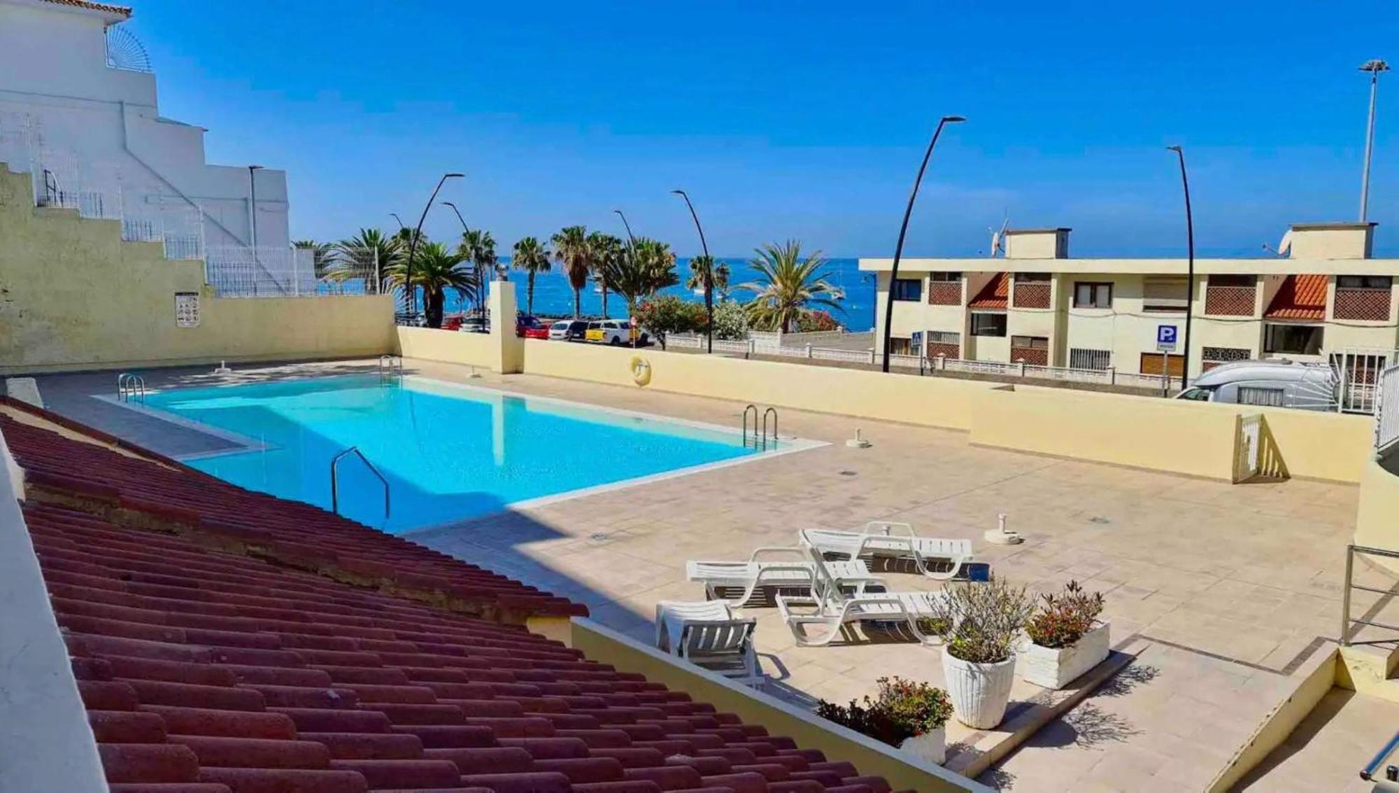 Los Cristianos - San Telmo Piscina Y Vistas Mar 1 Экстерьер фото